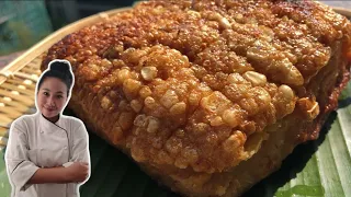 SIMPLE TASTY CRISPY PORK BELLY RECIPES • EASY • QUICK • CRUNCHY• Thai Chef food