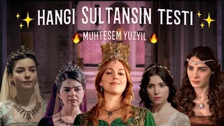 HANGİ SULTANSIN TESTİ | MUHTEŞEM YÜZYIL