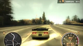 NFSMW Racing to Trash Kaze!