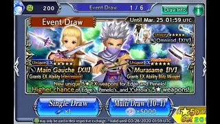 Quest for Penelo and Edge EX - DFFOO Multidraws