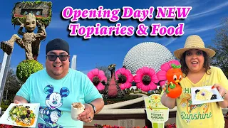 EPCOT Flower & Garden Festival 2024 | New Food, Unique Topiaries, Merch & Much more! | Disney World