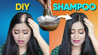 OMG😱 अगर ये नही लगाती तो पुरी तरह गंजी हो जाती Homemade Herbal Shampoo to stop Hairfall, REGROW HAIR