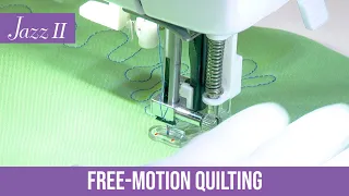 How to Free Motion Quilt on the Baby Lock Jazz II