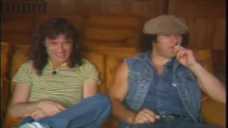 Angus Young, Brian Johnson, AC/DC interview, Part 1