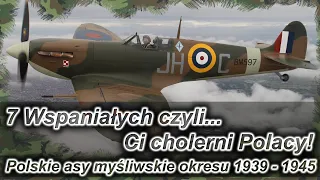 7 wspaniałych czyli... Ci cholerni Polacy! Polskie asy myśliwskie okresu 1939 1945 // Polska i Świat