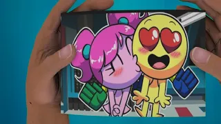 PLAYER has a TWIN SISTER! - Poppy Playtime Animation. FlipBook  Poppy Playtime Animation