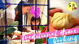 Traditional Chinese Dumplings: Home Family Cooking