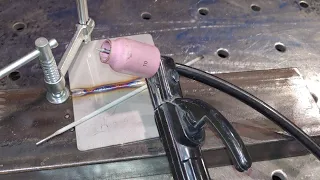 Brilliant idea ! Transformation of electric welding machine for TIG welding