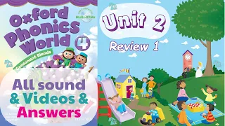 Oxford Phonics World 4 - Unit 2 - Part 5 - Review 1 (Including answer key)