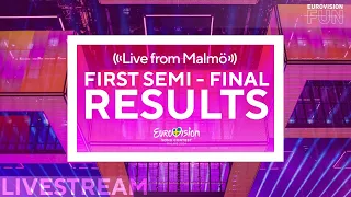 LIVE FROM MALMO: Semi-Final 1 RESULTS| Eurovisionfun Live Stream