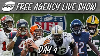 The PFF Free Agency Live Show: Day 4