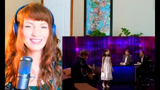 Angelina Jordan - Fly Me To The Moon on Senkveld "The Late Show"  REACTION