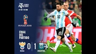 Argentina vs Rússia 1-0 - All Goals & Extended Highlights 11/11/2017 HD