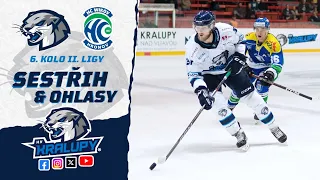 6. kolo HK Kralupy vs. HC Wikov Hronov | 2. liga 2023/24 | Sestřih a ohlasy