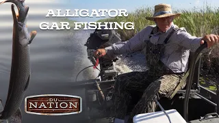 Alligator Gar in the Louisiana Swamps with the Bayou Beast (Catch, Clean, Cook) | DU Nation