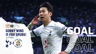 2-1! GOAAAL! 🤩SON HEUNG-MIN SCORES LATE WINNER! 손흥민 Tottenham Hotspur vs Luton Town 30.03.24