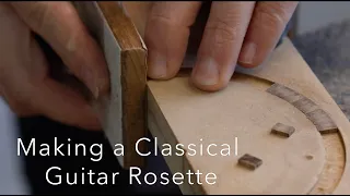 Kris Barnett Guitars - Making a Classical Guitar Rosette