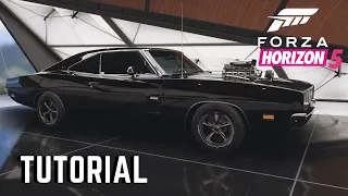 Forza Horizon 5 | Dom's Dodge Charger Build Tutorial!