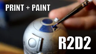 Print and paint an R2-D2 with Nova3D Elfin