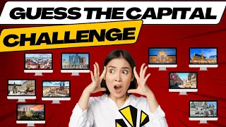 How many world capitals do you know? 2024 (Part 1)| Guess the capital city quiz| Take the Challenge