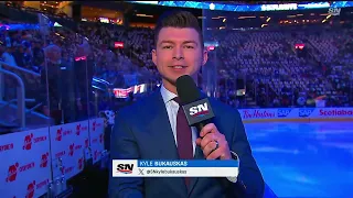 Leafs vs Bruins Game 4 Pregame with Crosby and Gretzky dedication to Bob Cole