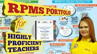 2022 RPMS PORTFOLIO FOR HIGHLY PROFICIENT TEACHERS/MASTER TEACHERS WITH MOVs