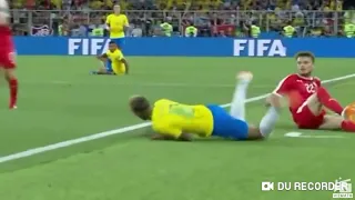 Neymar rolling star kicked