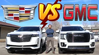 2024 GMC Yukon vs 2024 Cadillac Escalade: Which Huge SUV Is Best?