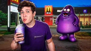 NUNCA TOMES el GRIMACE SHAKE en GTA 5... 🥤👿 (Mods)