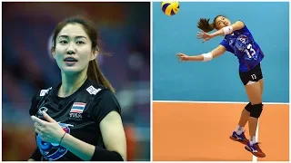 Nootsara Tomkom | Best Volleyball Setter | Crazy Actions (HD)