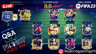 Q&A TONIGHT TEAM REVIEW PLAYER SUGGESTION !! GAME PLAY !! FIFA MOBILE LIVE STREAM !! BBG FIFA !