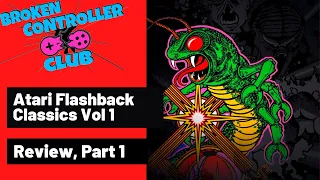 Atari Flashback Classics Vol. 1 Review, Part 1: The Arcade Games