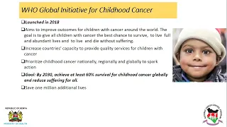 KNH-UoN Webinar : International Childhood Cancer Day 2023