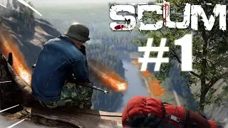 SCUM - Military Base Loot (Scum Gameplay Part 1)