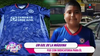 El Cruz Azul le DEDICÓ un gol a José Armando, niño con leucemia que abandonó su tratamiento