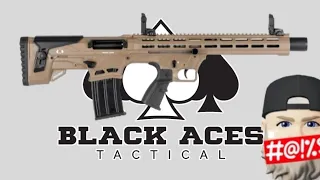 Black Aces Tactical - Tank 12 semi-auto 12 gauge - The bad the worse and the awesome!