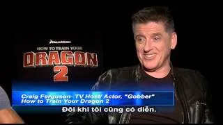 'HOW TO TRAIN YOUR DRAGON 2' interview with Gerard Butler & Craig Ferguson