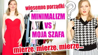 💪 SPRZĄTAM SWOJĄ SZAFĘ NA WIOSNĘ I MIERZĘ MILION UBRAŃ... TYLE ZA MAŁYCH RZECZY 🙈  przegląd szafy!