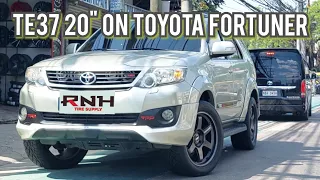 Volkrays Te37 20" on Toyota Fortuner  @ RNH Tire Supply