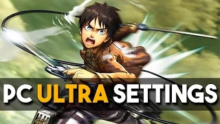 Attack on Titan / A.O.T. Wings of Freedom PC Ultra Settings Gameplay