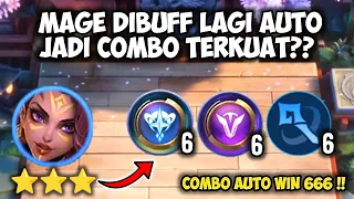 MAGE DIBUFF LAGI !! AUTO JADI COMBO TERKUAT MAGIC CHESS UPDATE TERBARU 2022 - COMBO 666 MAGIC CHESS