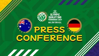 Australia v Germany - Press Conference | FIBA Women's Olympic Qualify.Tournament Brazil 2024.