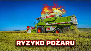 Uratował od POŻARU👉kombajn Claas Mega 204👉przewód z filtra paliwa ocierał o obudowę pompy [Korbanek]