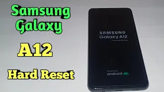 samsung galaxy A12 hard reset