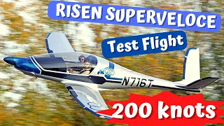 RISEN 915 SUPERVELOCE - Porto Aviation Group - Full Test Flight