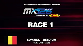 EMX125 Presented by FMF Racing Highlights - Race 1 -  Round of Belgium 2019 #motocross