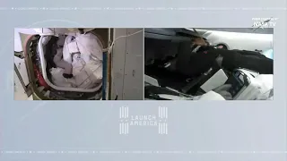 SpaceX Crew-1: “Resilience” Crew Dragon Hatch Closure