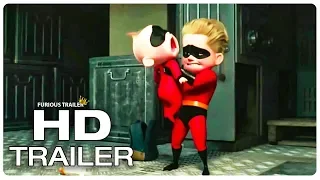 INCREDIBLES 2 Final Trailer (NEW 2018) Superhero Movie HD