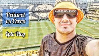 PEÑAROL VS CERRO 2-0 - ESTADIO CAMPEÓN DEL SIGLO - TORNEO APERTURA 2023 1era FECHA | Epic Vlog