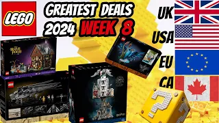 Greatest LEGO Deals Week 8 UK, USA, EU & CA | 2024